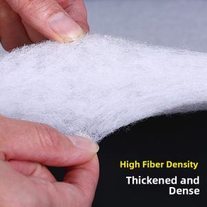 MONLEYTA | High Density White Sponge Aquarium Fish Tank Filter Cotton Biochemical Purification Material Water Cleaning Filter Sponge