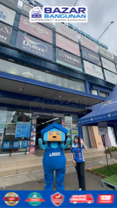 Eden - Pintu Kamar Mandi Wc Upvc Joice B004 B 004 WD Wood Buka Kiri Coklat Muda