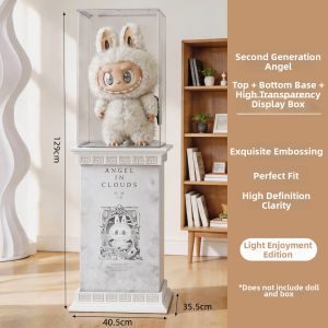 TAOXIAOHE | Labubu Angel Roman Column Base Anniversary Edition Zimomo Display Box