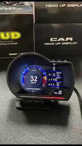 P6 Head Up Display OBD2+GPS Dual System Speedometer Tachometer Water Temp Volt Overspeed Alarm AUTO Gauge Fault Diagnosis for Cars