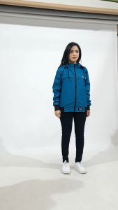 Jaket wanita parasut anti air jacket motor bomber jeket bolak balik perempuan