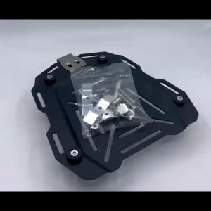 Universal Aluminum Alloy Motorcycle Tail Box 45L Ase Plate Motos Tail Box Stamping Bottom Plate