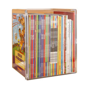 WEIAI | Transparent Dust-Proof Book Storage Box