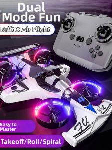 Dual-Use Remote Control Stunt Drone Toy