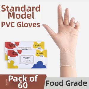 AIBUSISO | Food Grade Thick PVC Disposable Gloves for Kneading Dough