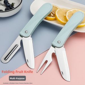 FUJUN | Stainless Steel Foldable Portable Multi-functional Fruit Knife