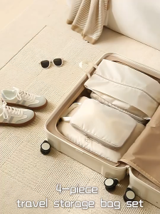 Set 6in1 Tas Traveling Compression Storage Bag Organizer Penyimpanan Baju