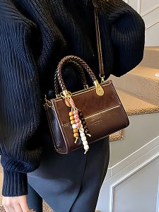 TAOHUALIHUA | Popular Luxurious Commuter Womens Bag Tote Crossbody Shoulder Square Bag