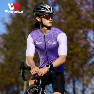 WEST BIKING Cycling Jersey Short Sleeve Sports Racing Motorcycle Jerseys For Bike T-shirt Quick-drying Breathable Cycling Top S-3XL Men Women Cycling Clothing