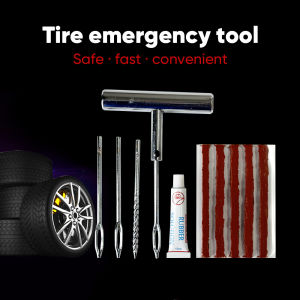 Mitsushi 7pcs/12pcs Tubeless Tire Repair Kit: Your Ultimate Emergency Self-service Solution