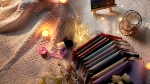 20 Tờ Giấy Gói Hoa Bóng Mờ Viền Giấy Gói Hoa bóngÁnh Đồng Cao Cấp Màu Sắc Phong Phú Không Thấm NướcKhổ 58*58cm