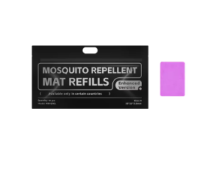 FLEXTAIL Tiny Repeller - อุปกรณ์ไล่ยุงแบบชาร์จไฟแบบพกพาพร้อมไฟตั้งแคมป์ในตัวและเสื่อที่ถอดออกได้