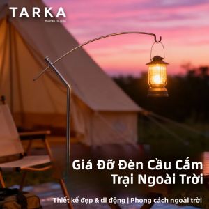 Giá Đỡ Đèn Cắm Trại Có Thể Tháo Rời TARKA Chiều Dài Và Hướng Có Thể Điều Chỉnh Giá Đỡ Đèn Lồng Bằng Nhôm Nhẹ Cho Dụng Cụ Ngoài Trời