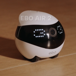 [Grand Launch] Enabot EBO Air 2 Movable CCTV Camera | 2K | Night Vision | Automatic Recharge | Remote Operation