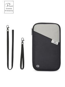 Large Capacity Portable Travel Document Passport Holder Ticket Clip Protection Case for Overseas Travel Convenient Card Wallet