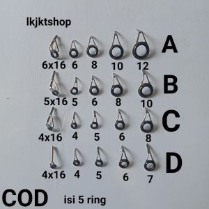 cod mamarit oseg ring kolongan joran isi 5