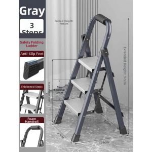 Xianxunxue | Thickened Portable Multi-functional Stepladder 4 Steps