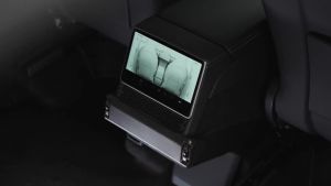 YZ | Ốp Che Bụi Cửa Gió Điều Hòa Trung Tâm Phía Sau Tesla Model YL Juniper Với Hai Cổng Sạc Nhanh 60W Phụ Kiện Nội Thất ABS Dành Cho Tesla