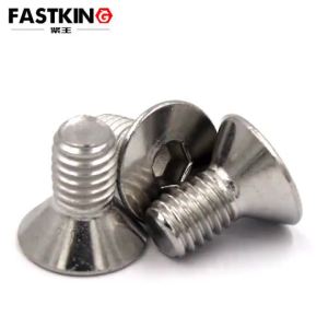 A2 Stainless Steel DIN7991 Countersunk Head Hex Socket Screws Bolt Allen Thread Machine Metal M1.6 M1.7 M2 M2.5 M3 M4