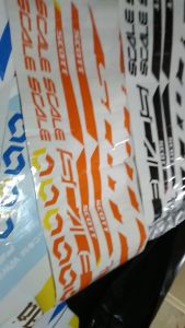 Stiker Sepeda Striping Scott Scale Vynil Stiker Tidak Luntur Oracal untuk Variasi Sepeda