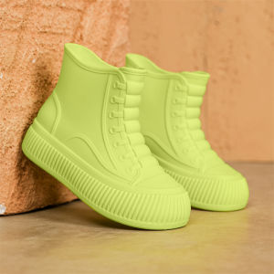 Waterproof Anti-Slip Mid-Calf Rain Boots for Women