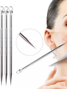Stainless Steel Blackhead Pimple Needle Acne Removal Tool Beauty Instrument for Spot Treatment Facial Care Hair Removal