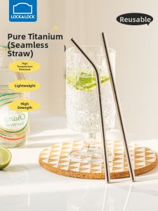 LocknLock | Titanium Food-Grade Portable Drinking Straw