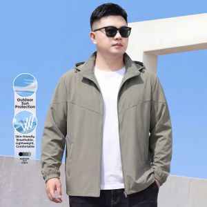 Zuogeeya | Hooded UV Protective Loose Oversized Mens Coat