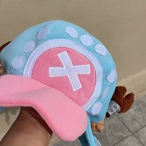 Topi Chopper One Piece Anime Cosplay Hat Topi One Piece Tony Tony Chopper New World Pink Dan Biru