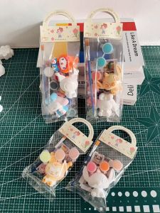 ระบายสีปูนปาสเตอร์ ชุดเซตพร้อมสี พร้อมส่ง การ์ตูนน่ารัก