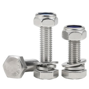 Jianwei| Anti-loosening Hexagon Bolts and Nuts Set M4 M5 M6 M8 M10 M12-24