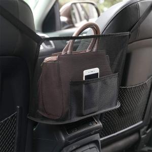 Universal Elastic Polyester Car Truck Seat Mesh Storage Net Bag Car Back Rear Mesh Trunk Seat Elastic String Net Auto Organizer