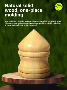 XIAOYAOJIN | Traditional Wooden Spinning Top for Fitness Adult and Children