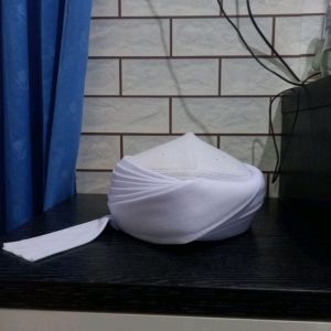 SONGKOK IMAMAH 6 TINGKAT BUNTUT SORBAN PERMANEN (Anak & Dewasa )