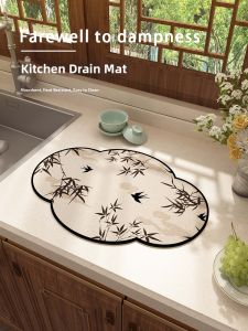 QINGGENGNONG | Heat Resistant Absorbent Teacup Coaster