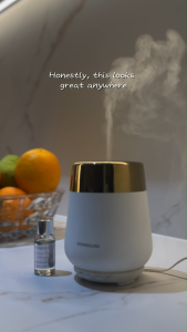 Stoneglow Luna - Perfume Mist Ultrasonic Diffuser Set (with 1 x 15ml Luna Fragrance Oil)