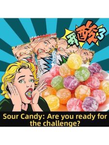 Non-energy Sour Candy Hard Candy