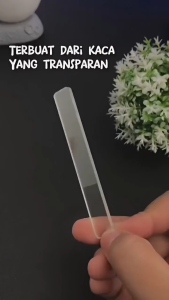 Kikir Kuku Manicure Pedicure Pengkilap Kuku Kaca / Nail Art Kikir Kuku Portable