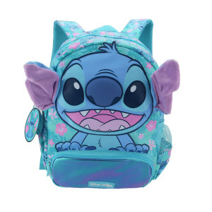 Australia smiggle childrens schoolbag girls Stitch shoulder backpack student supplies bags 14 inches
