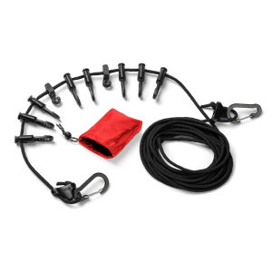 เต็นท์กลางแจ้งเชือกเส้นเล็กแบบพกพา แคมป์ปิ้ง Anti-Slip Binding Belt Clothesline[Winnereco World]