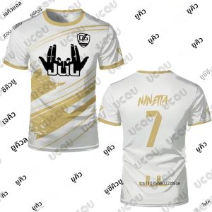 ฤดูร้อนใหม่เมลโล จูลเสื้อยืดเด็กเสื้อฟุตบอลสบายๆกีฬากลางแจ้งแห้งเร็วสำหรับการฝึกอบรมทุกวันเด็ก/ผู้ใหญ่เสื้อ