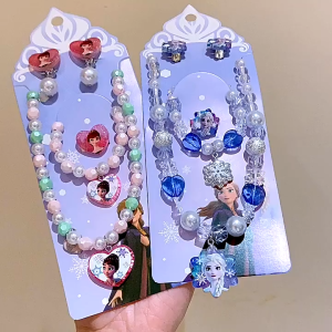 [Frozen] Kids Cartoon Bracelet｜Girl Fashion Bracelet |Jewellery Set Kids| Baby ornaments