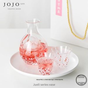 Japanese Crystal Glass Sake Set