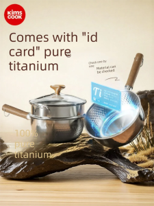 KIMS COOK | Pure Titanium No-Coating Pot