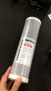 Lõi lọc nước số 3 than hoạt tính CTO khử mùi Clo bảo vệ màng RO nước trong mát