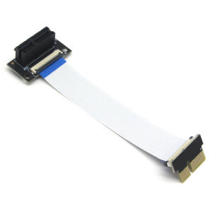 Pci-E X1 Extension Cable 3.0 Mainboard Small Slot 90 Degree No-Drive Internet Cafe PXE Laptop Sound Card Network Cable