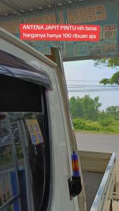 Antena Japit Pintu Bagasi Truck & Mobil Ukuran Panjang 80cm, 100cm & 150cm