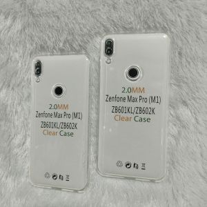 Silicon Clear Bening For Asus Zenfone L1 /L2 / Max Pro M2 / Max Pro M1 / ZB601KL / ZB602K Soft Case Slikon Casing Case Clear Bening Transparan Pelindung Handphone TPU