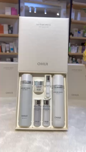 [OHUI] Set Nước Hoa Hồng Sữa Dưỡng Kem Trắng Da Mờ Nám Ohui Extreme White 2pcs Special Set
