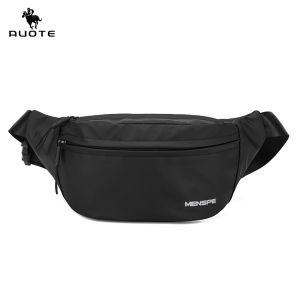 AUOTE Mens Waist Bag Sports Chest Bag Crossbody Bag Outdoor Cycling Bag Waterproof Bag Lightweight Casual Bag Fitness Bag Phone Bag Versatile Fashion Chest Bag Travel Bag
